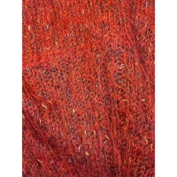 Paul & Duffier Mohair Blend Sweater With Pockets Sz M Long Tunic Oversized - Picture 11 of 11